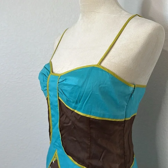 90’s Vintage BCBG Retro Floral Dress - Picture 6 of 12